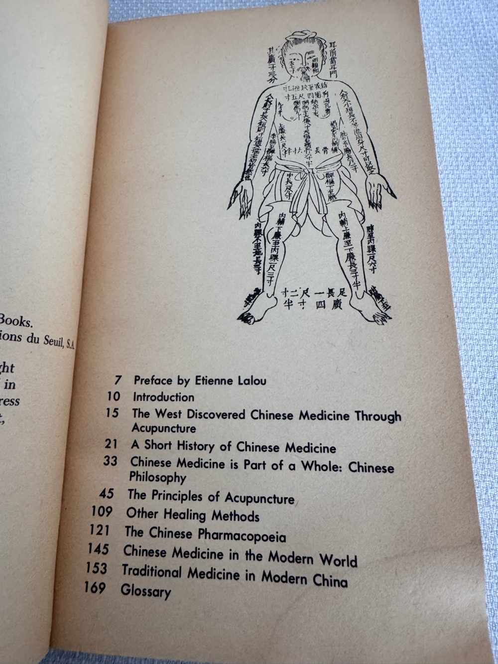 Vintage Acupuncture Model Nude Male Rubber Dummy w Vintage Avon Book - Picture 5 of 12